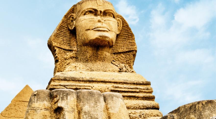 Encuentran en Egipto esfinges con rostros de faraones