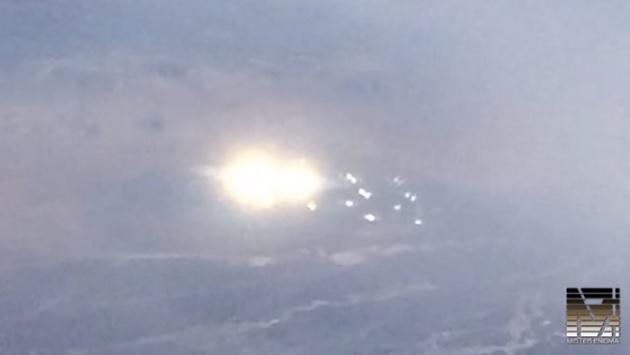 "¿De qué demonios fui testigo?": logran fotografiar misteriosas luces cerca del Área 51-0