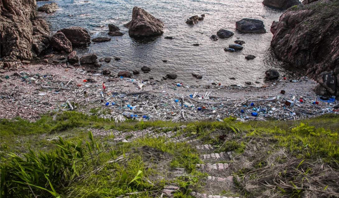 Inquietante: encuentran rocas de plástico en una isla de Brasil-0