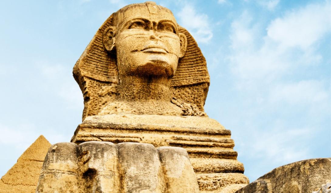 Encuentran en Egipto esfinges con rostros de faraones-0